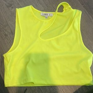 Never worn rave crop